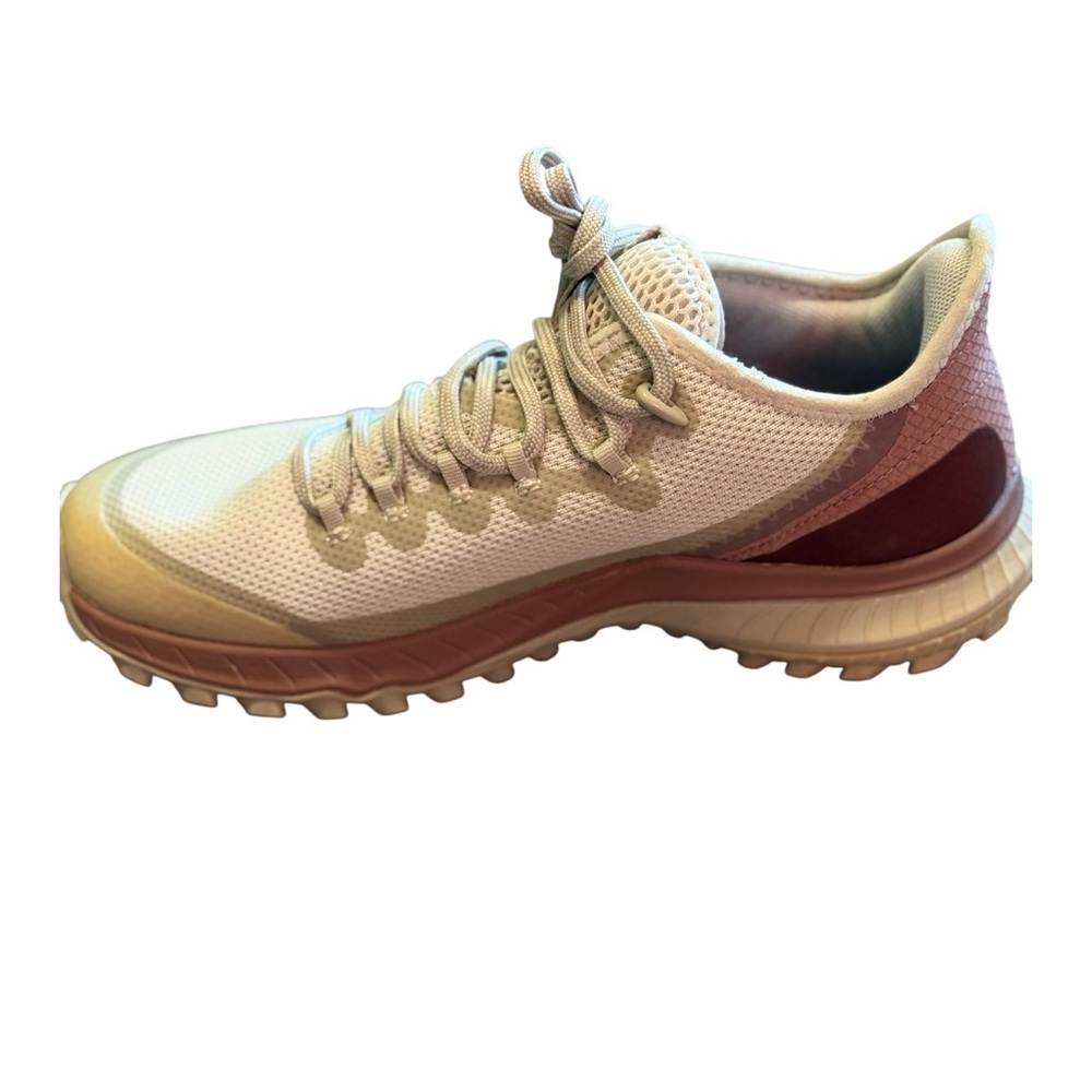Merrell Trail Running Shoes Womens 8 Gray Pink Hiking Sneakers Comfort - Picture 6 of 8